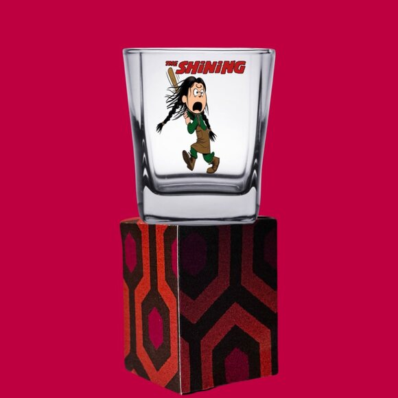 Peanuts Characters/Horror Movie Mashup Shot Glass Set/Matching Gift Box - Picture 8 of 11